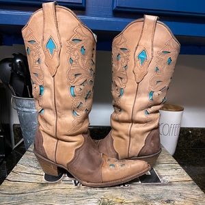 Corral leather boots.